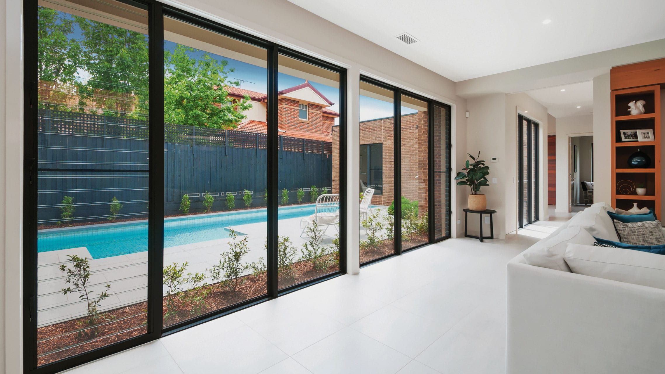 Aluminium Fixed Windows and Louvre Windows with glass blades