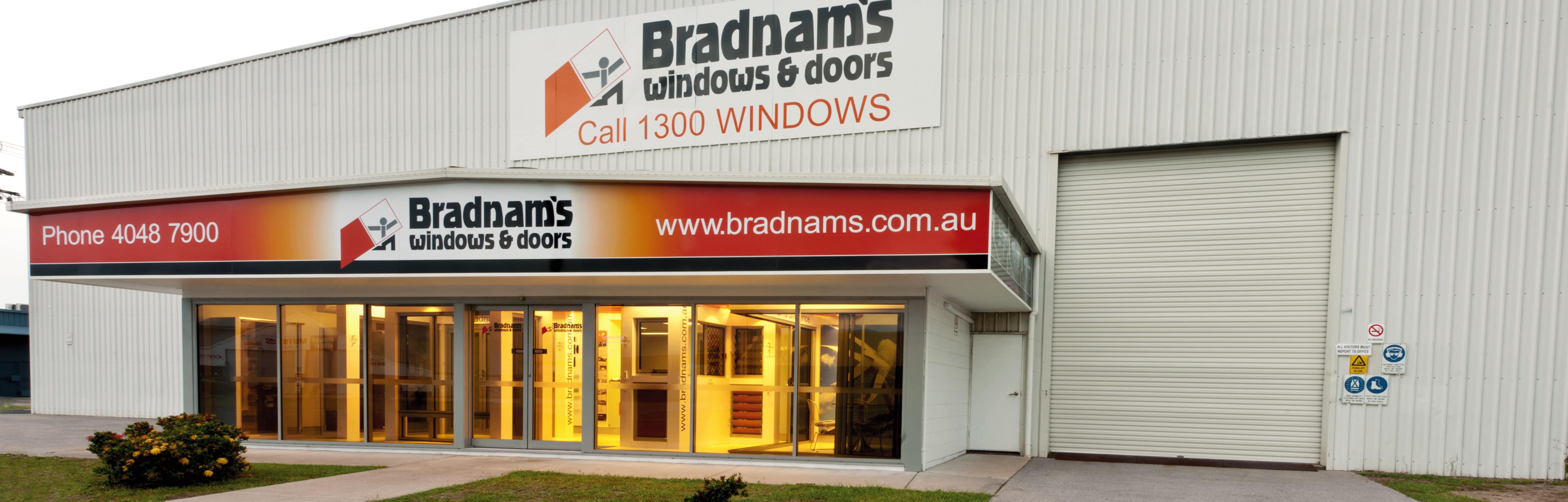 Bradnam's Windows & Doors Cairns showroom