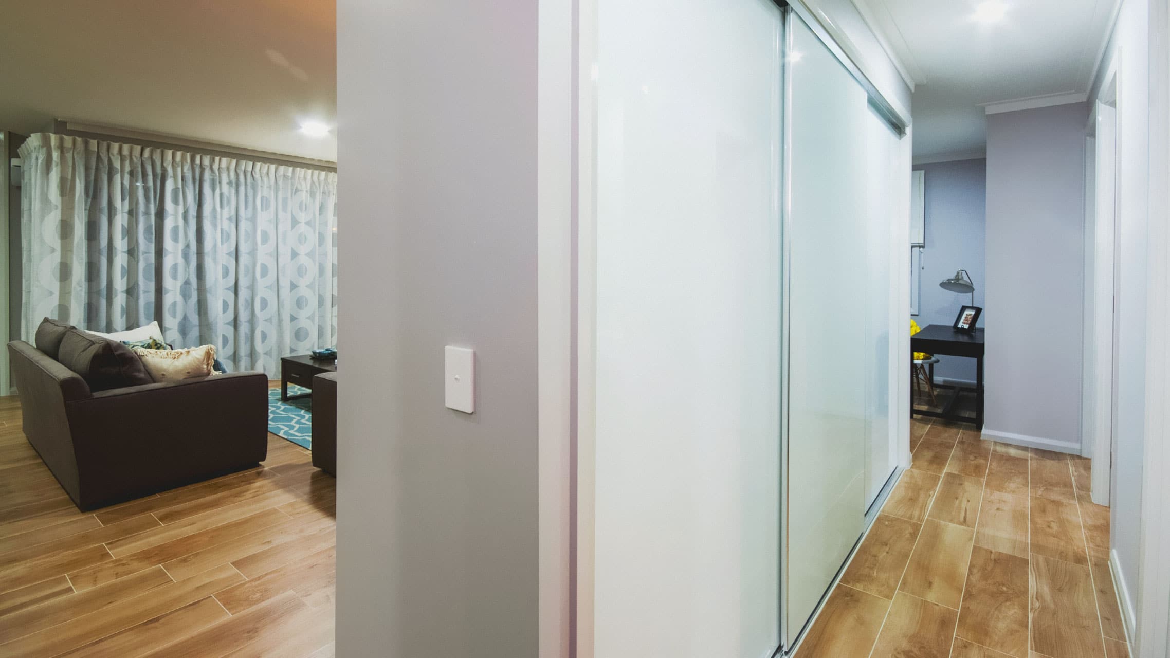 Coloured Glass Wardrobe Sliding Doors