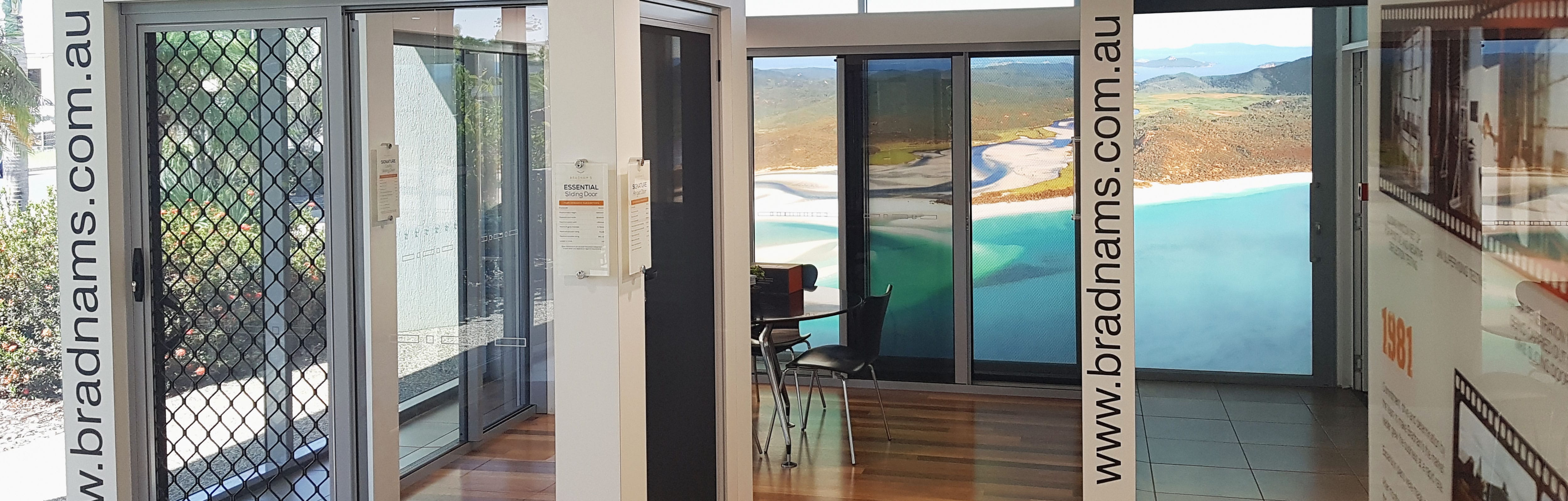 Bradnam's Windows & Doors Rockhampton showroom