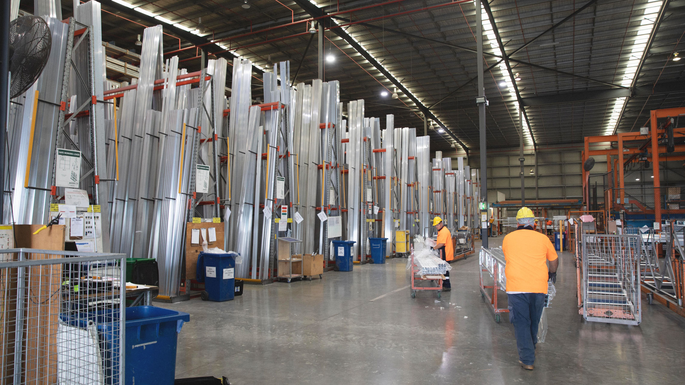 Bradnam's Windows & Doors aluminium distribution centre 3