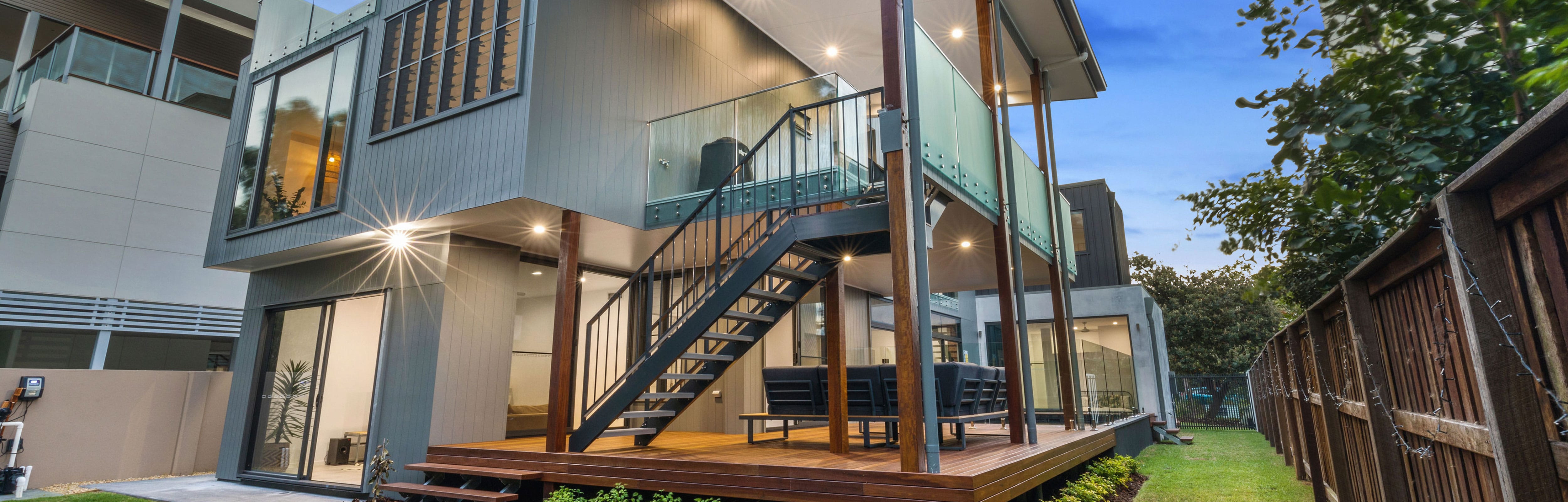 Aluminium Windows and Doors in a beachfront home