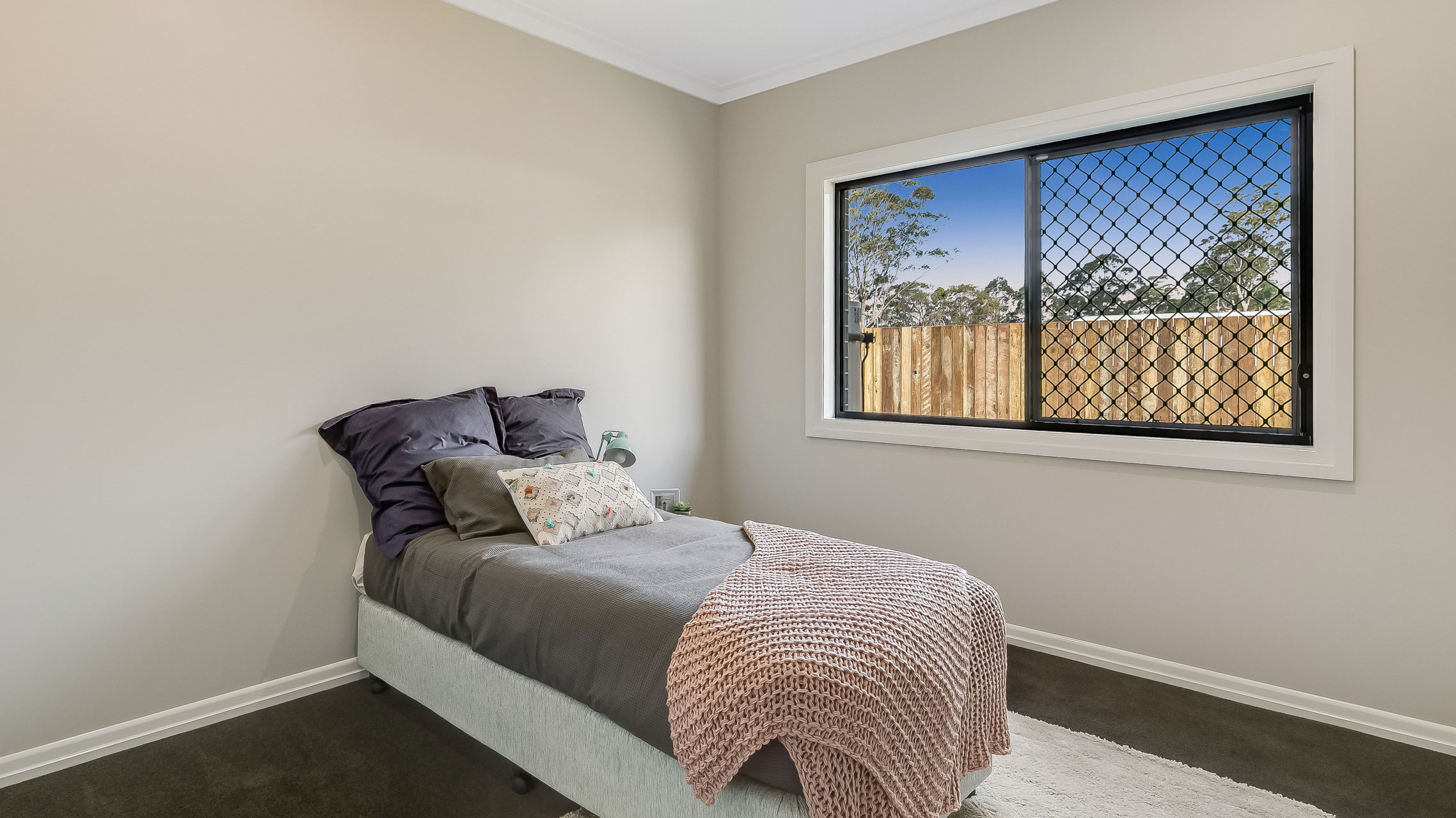 Safety Screen in bedroom