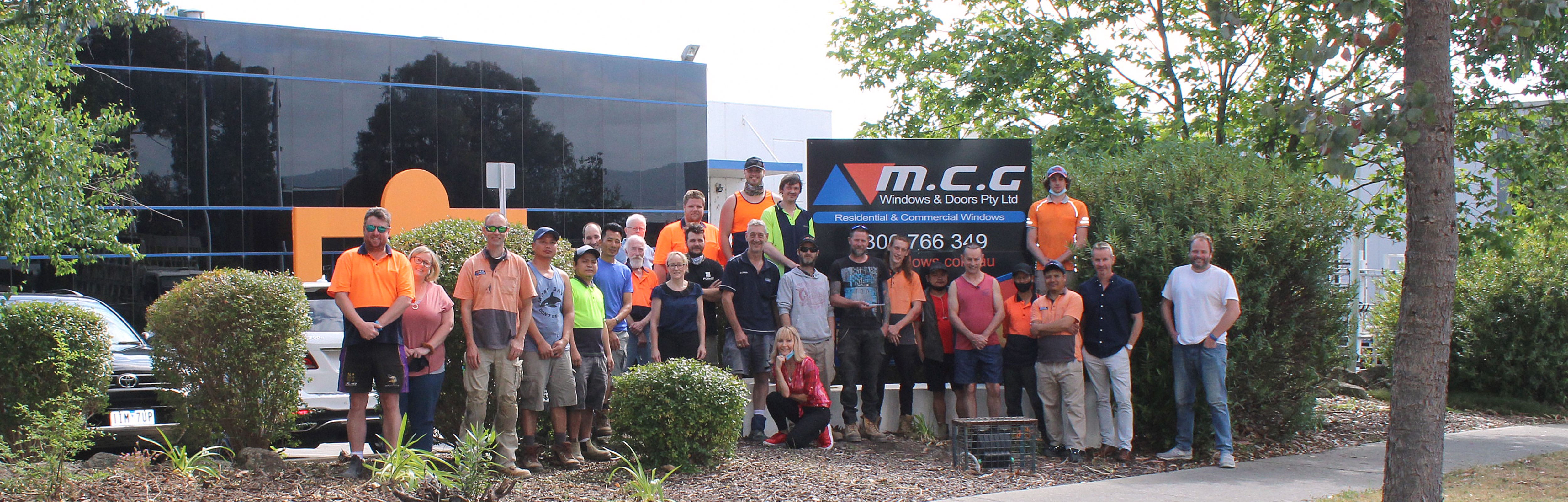 MCG Windows and Doors employees