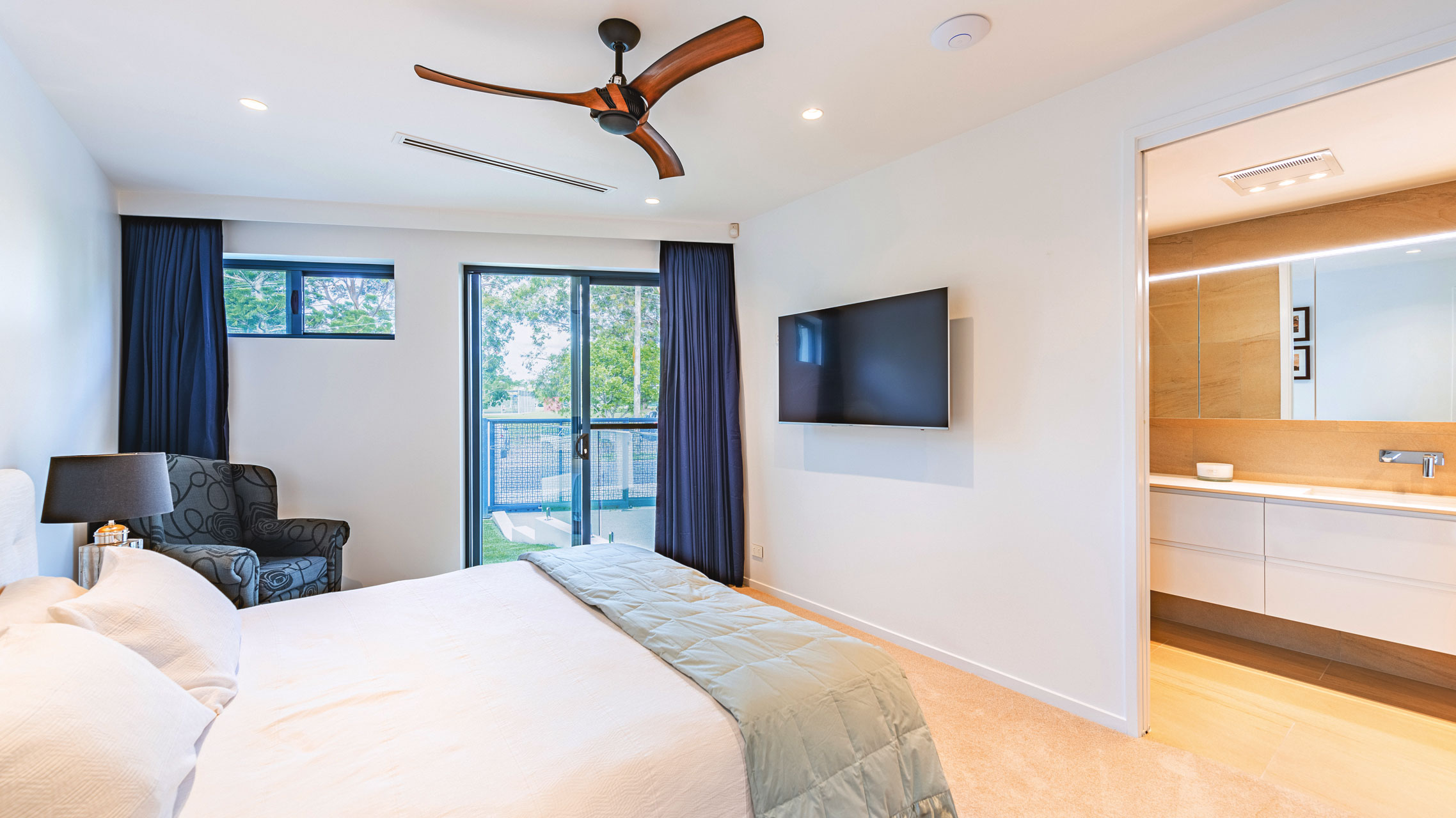 Sliding Door and Window in bedroom