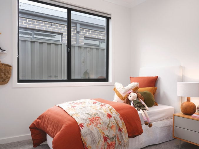 2-panel aluminium sliding window