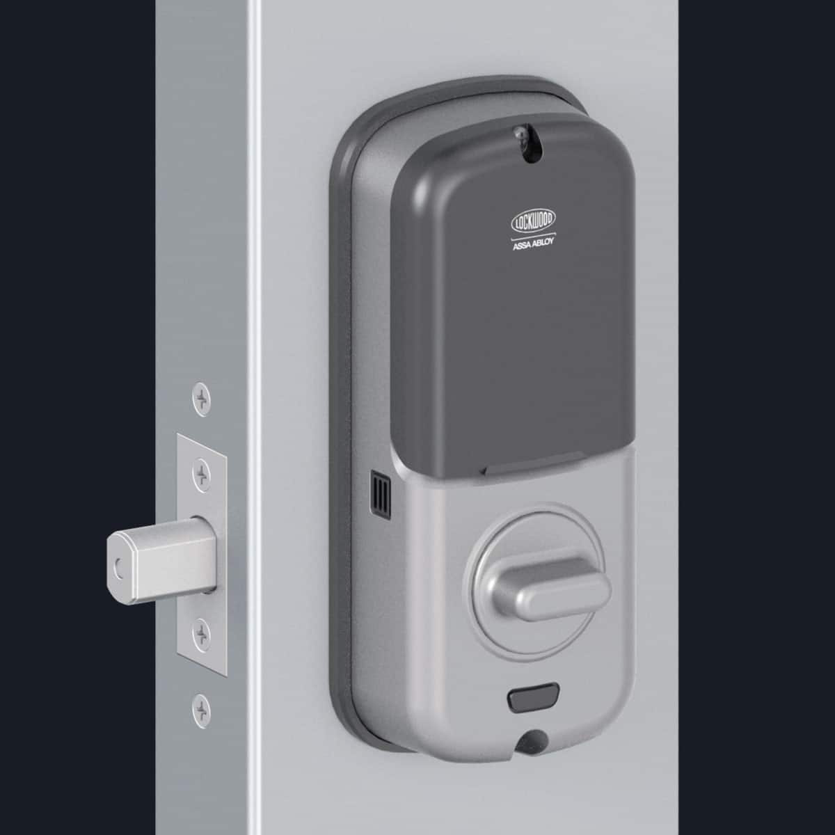 Hinged Door electronic snib