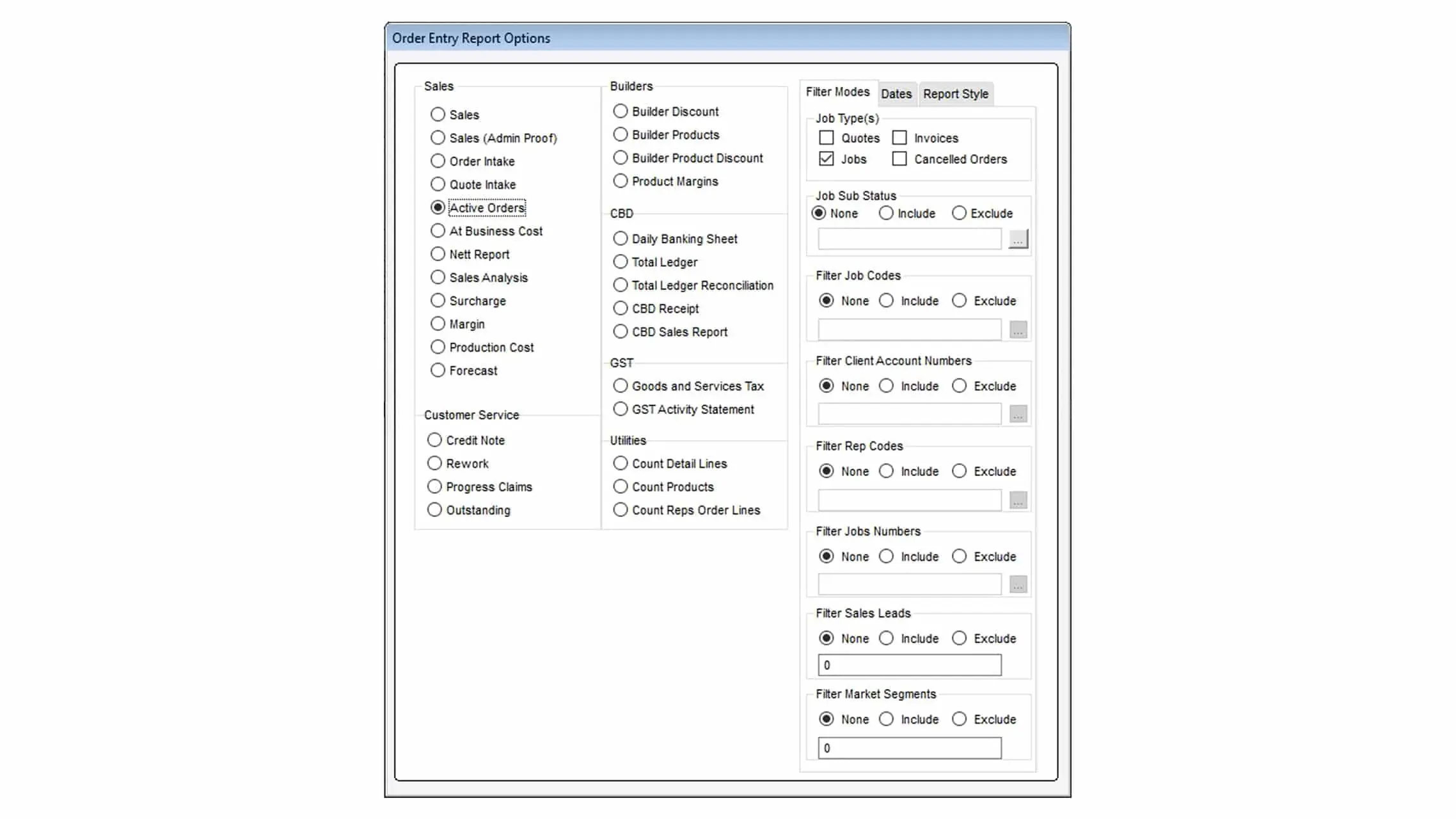 Super System reporting