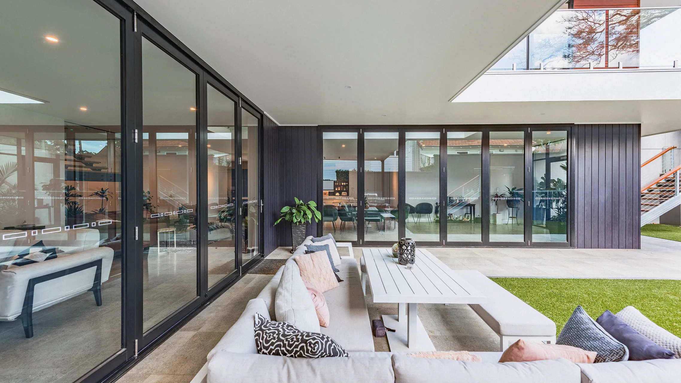Two Aluminium Bi-fold Doors