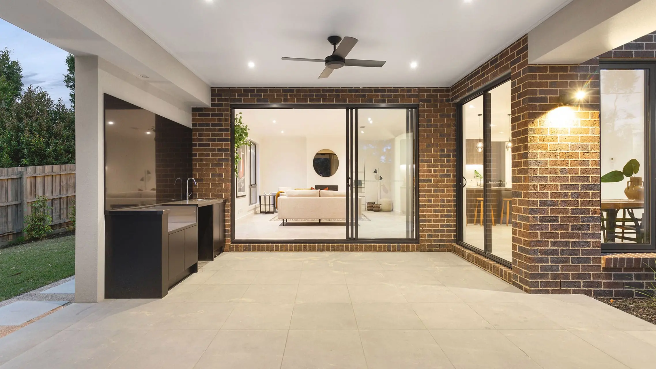 3-panel Sliding Stacking Door