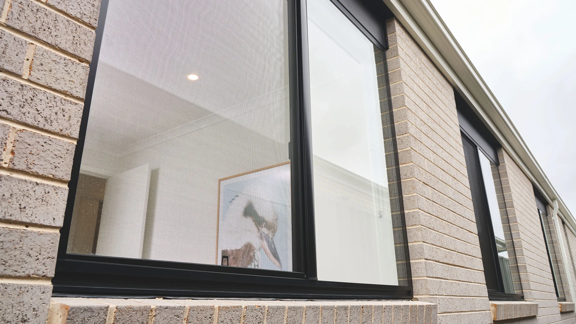 Black Aluminium Sliding Window
