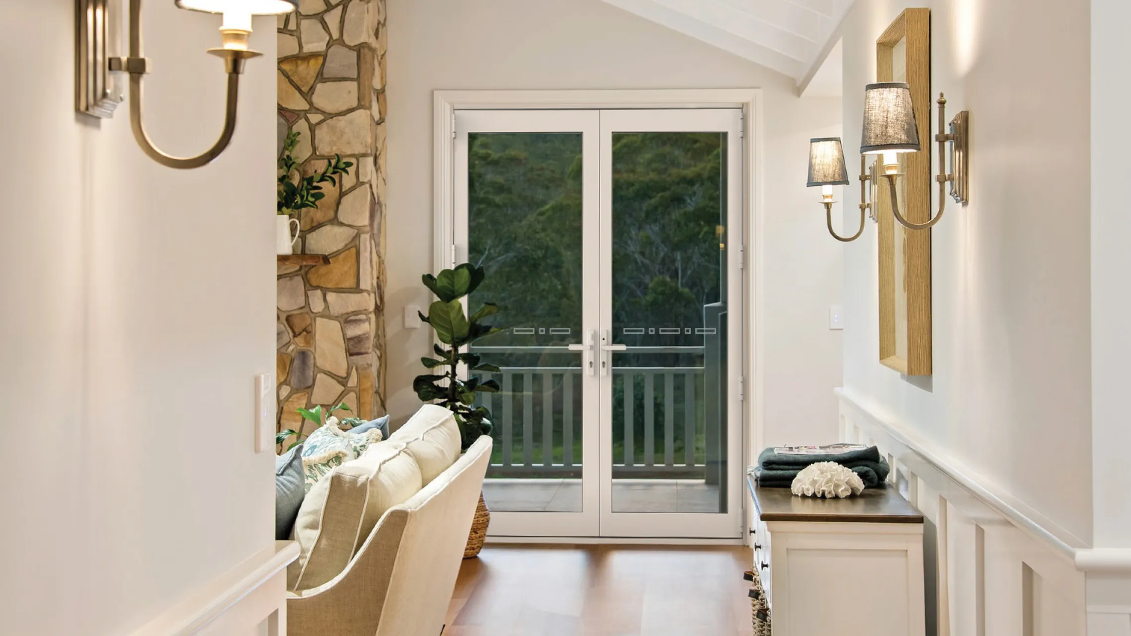 Aluminium and Glass French Door