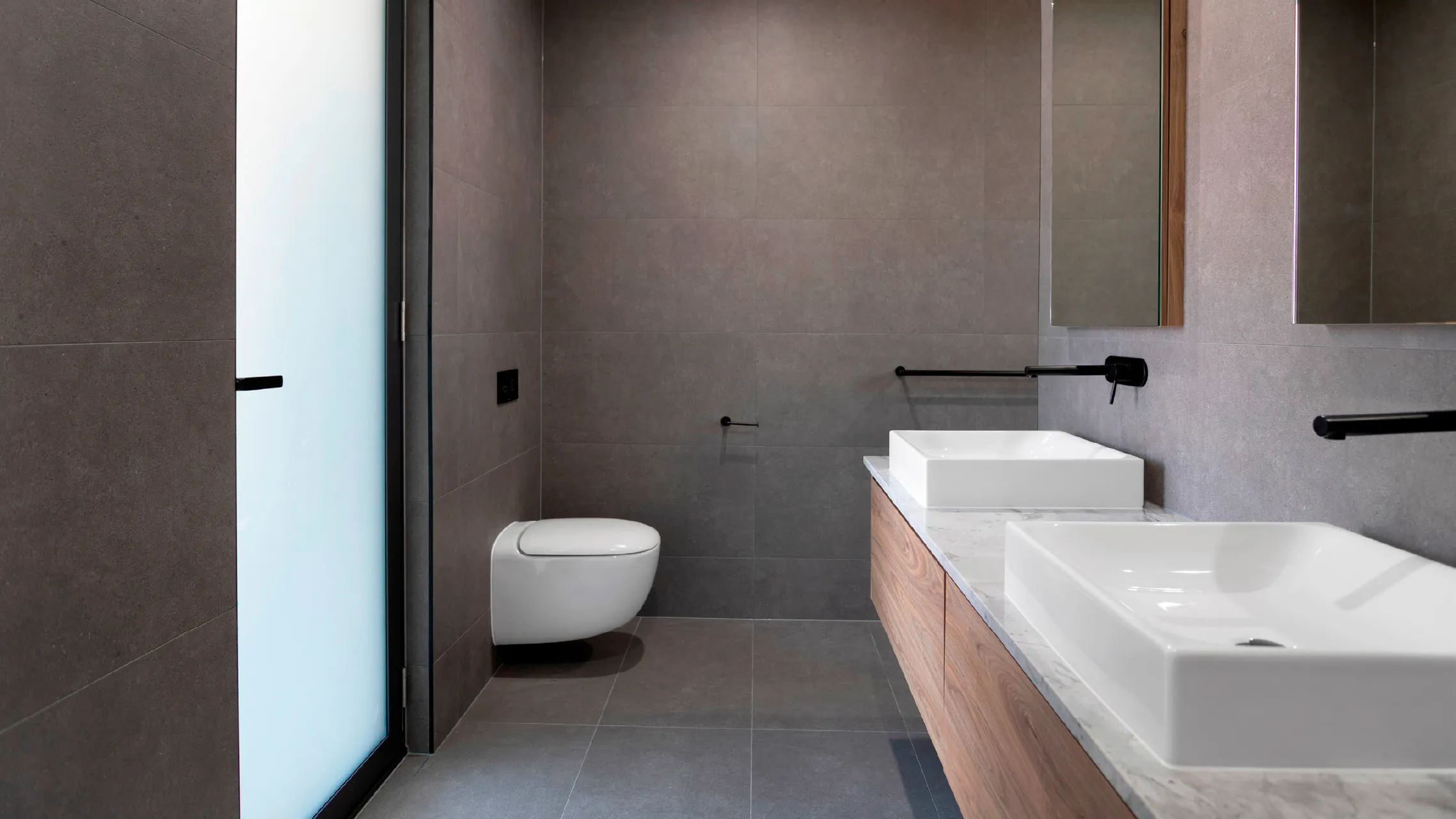 black-french-door-obscure-glass